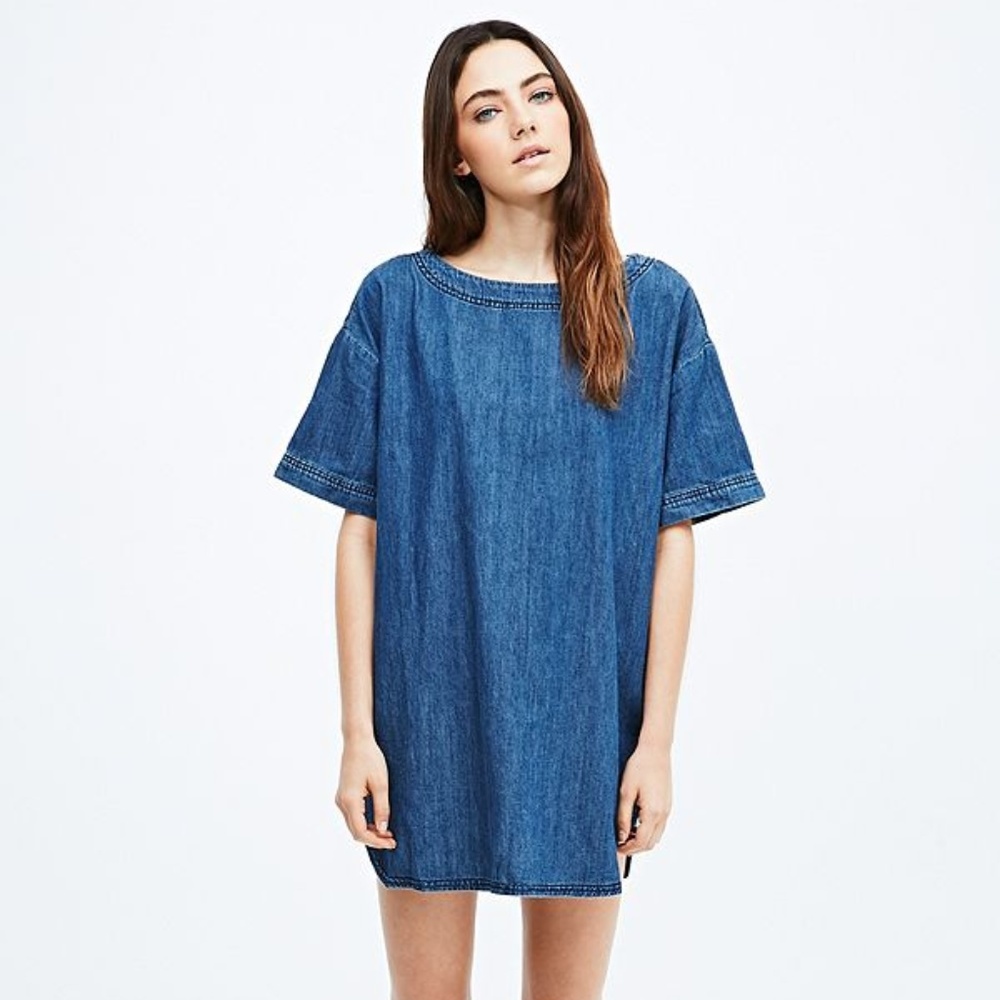 Urban Outfitters BDG Denim Dolman Shift Dress
